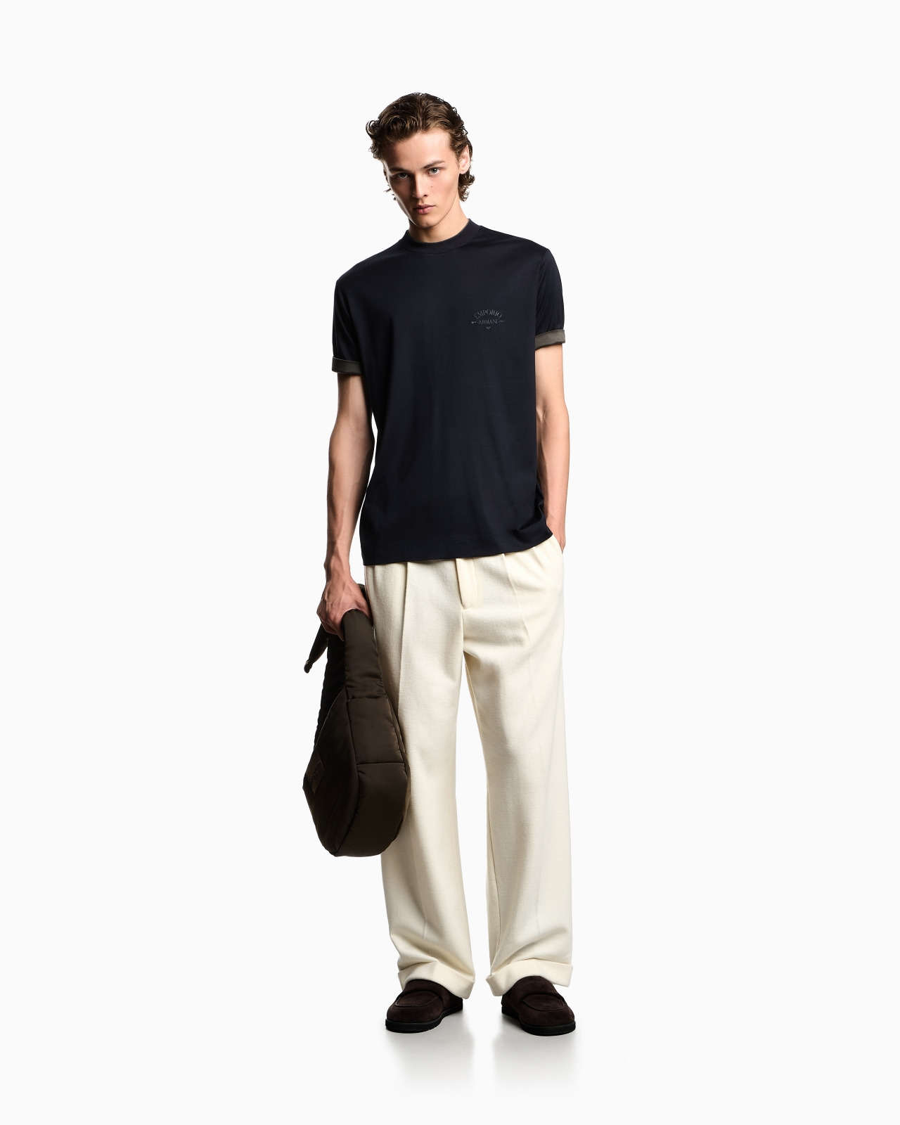 ASV LYOCELL-BLEND JERSEY T-SHIRT WITH CONTRASTING DETAILS - 2