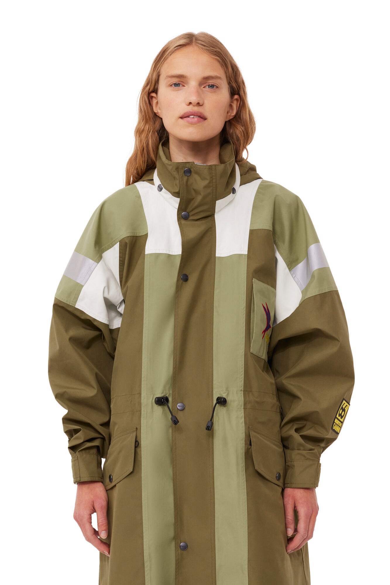GANNI X 66°NORTH KRIA LONG COAT - 6