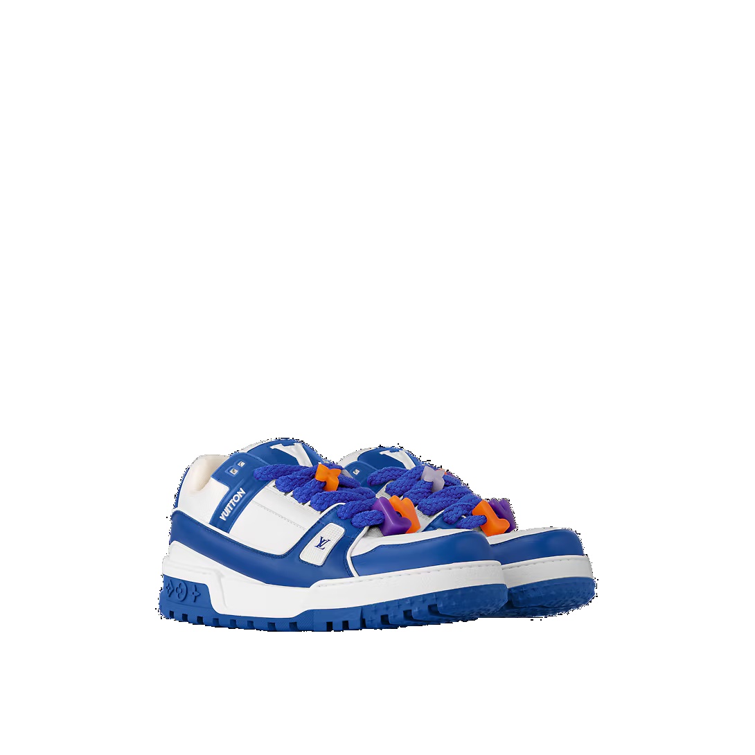 LOUIS VUITTON LV Trainer Maxi Sneakers 'Blue' 1ABZPW - 2