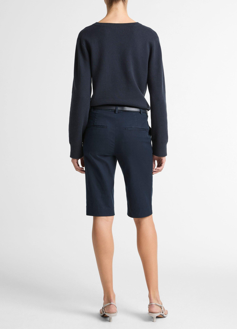 Vince Avery Mid-Rise Italian Stretch-Cotton Short outlook