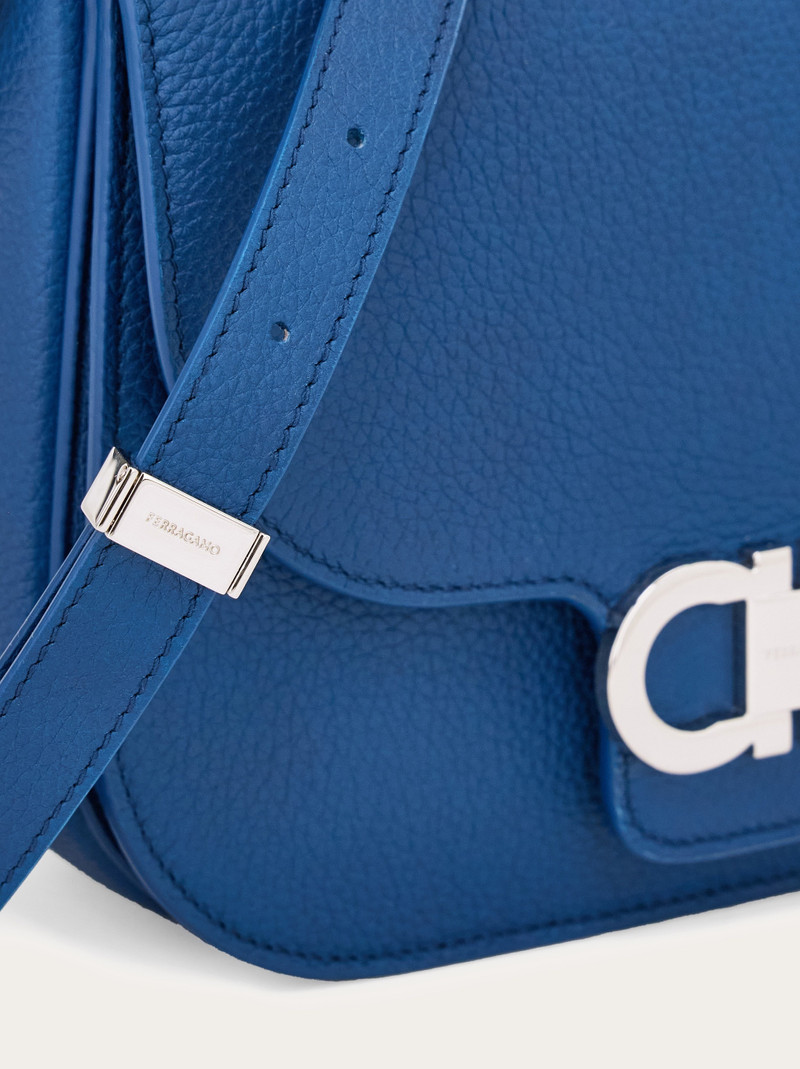 Double Gancini crossbody bag 8