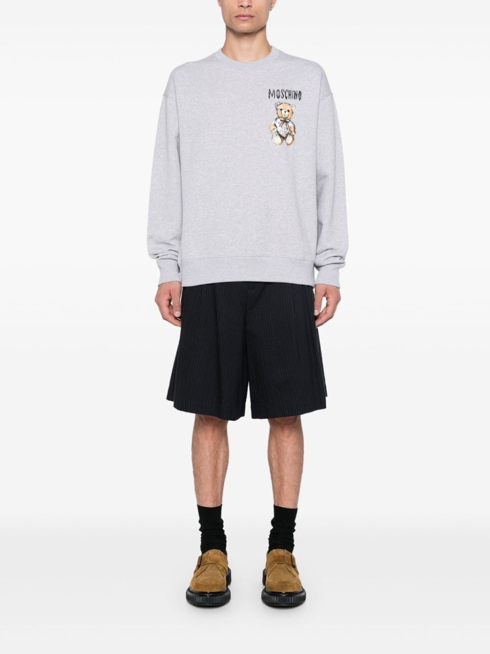 Teddy Bear-print sweatshirt - 2