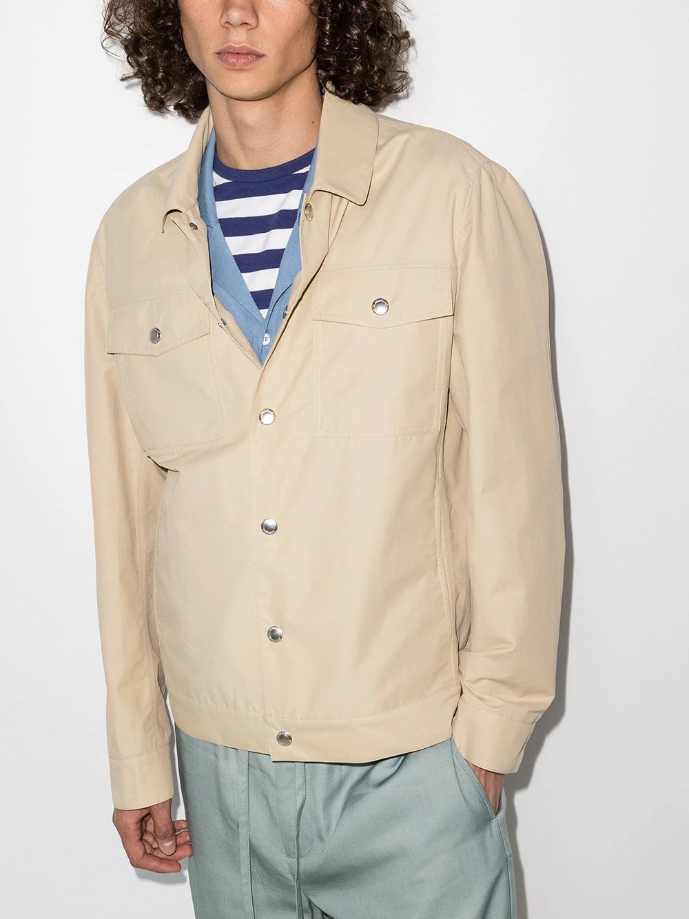 water-resistant shirt jacket - 2