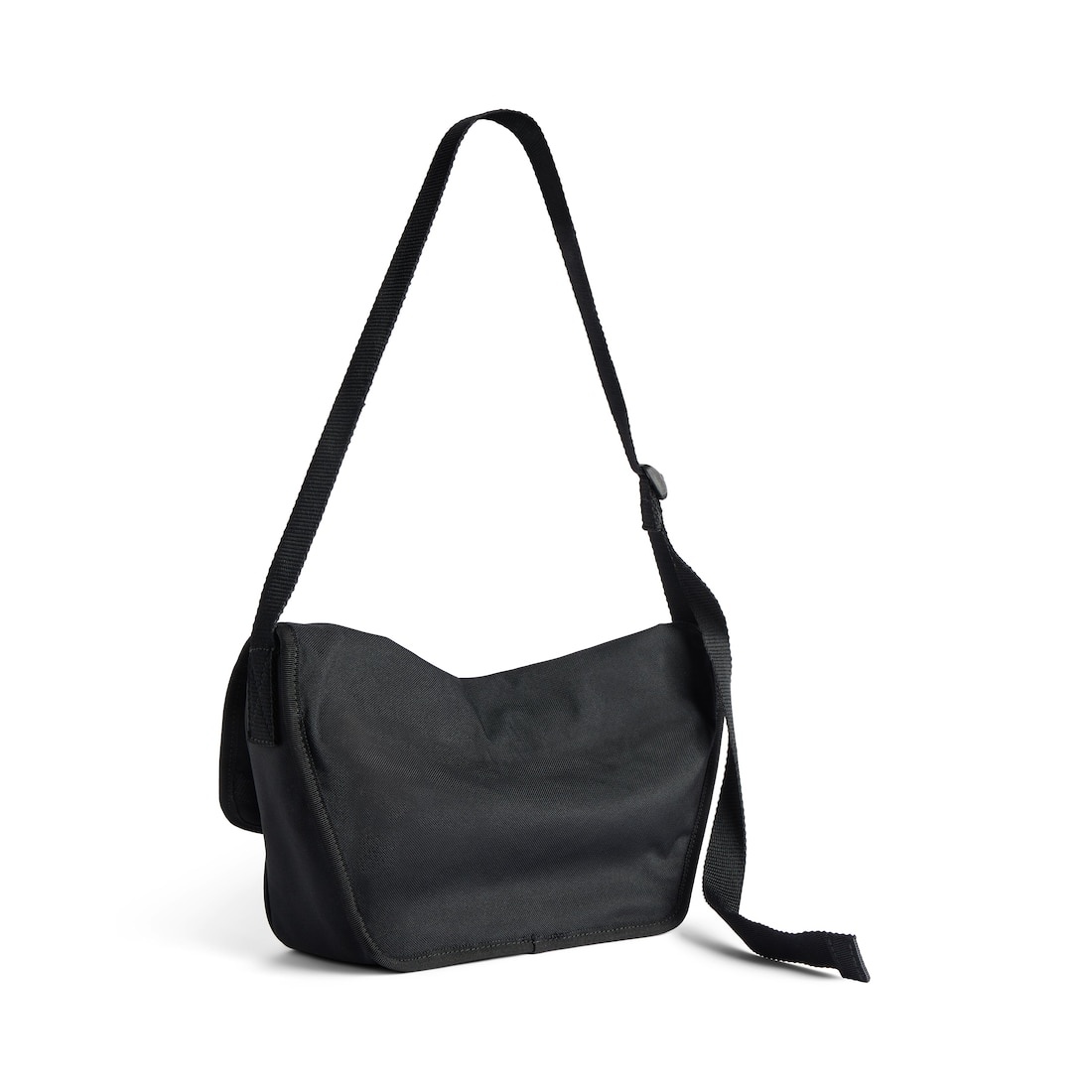 Men's Explorer Flap Messenger Bag Small in Black - 3