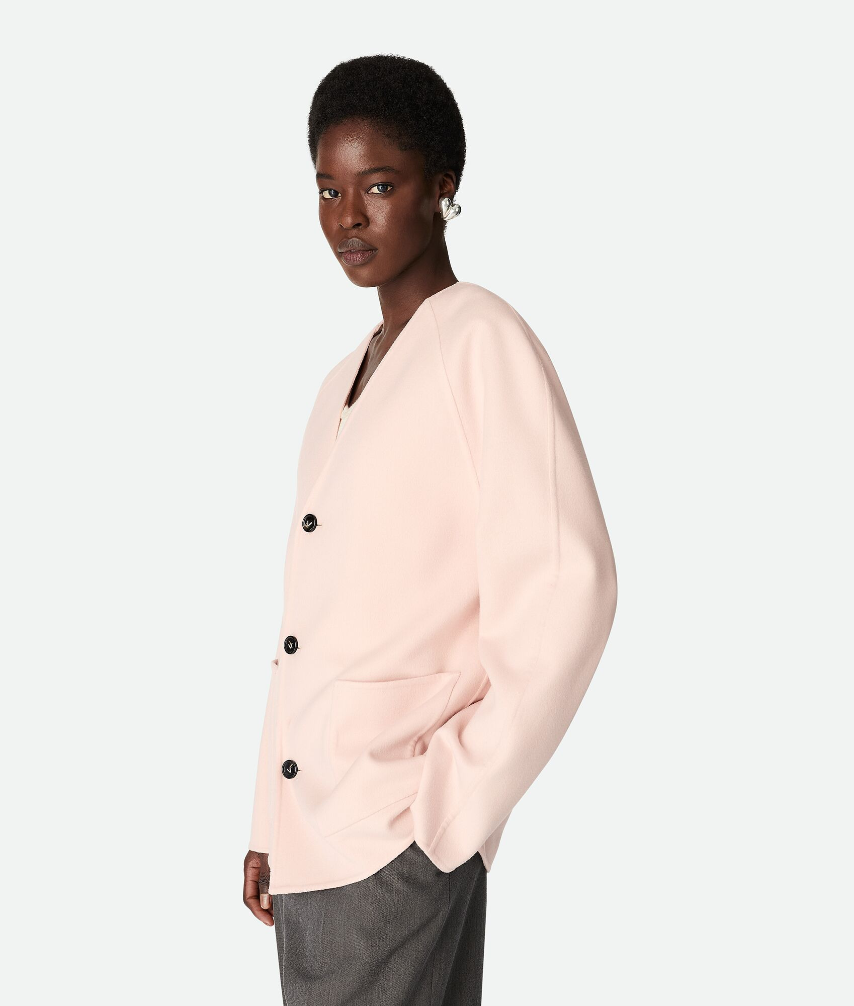 Light Wool And Cashmere Coat - 2