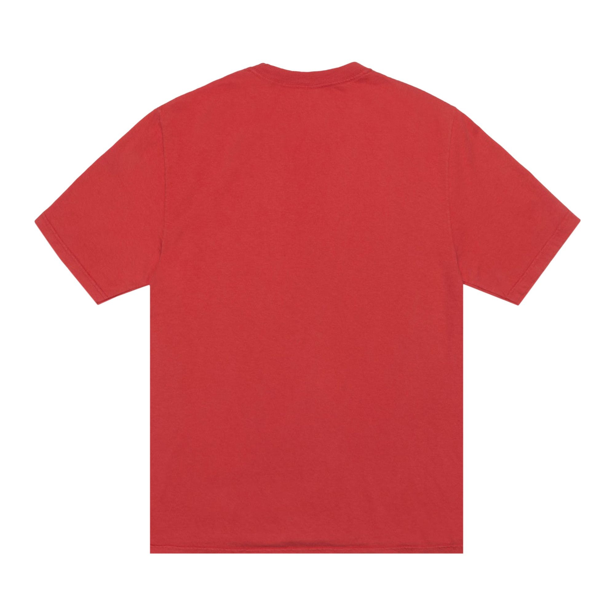 Stussy Smooth Stock Tee 'Guava' - 2