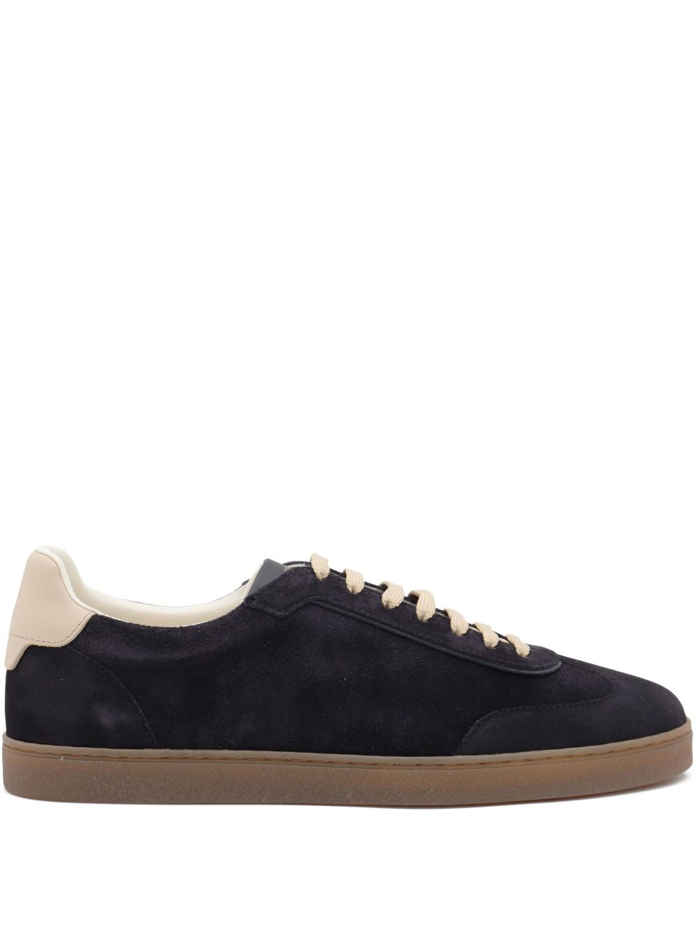 Suede Leather Sneakers - 1