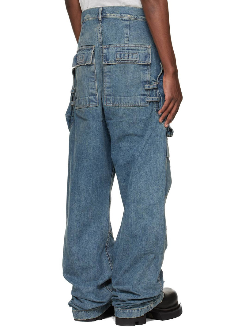 Blue Temple Stefan Denim Cargo Pants 3