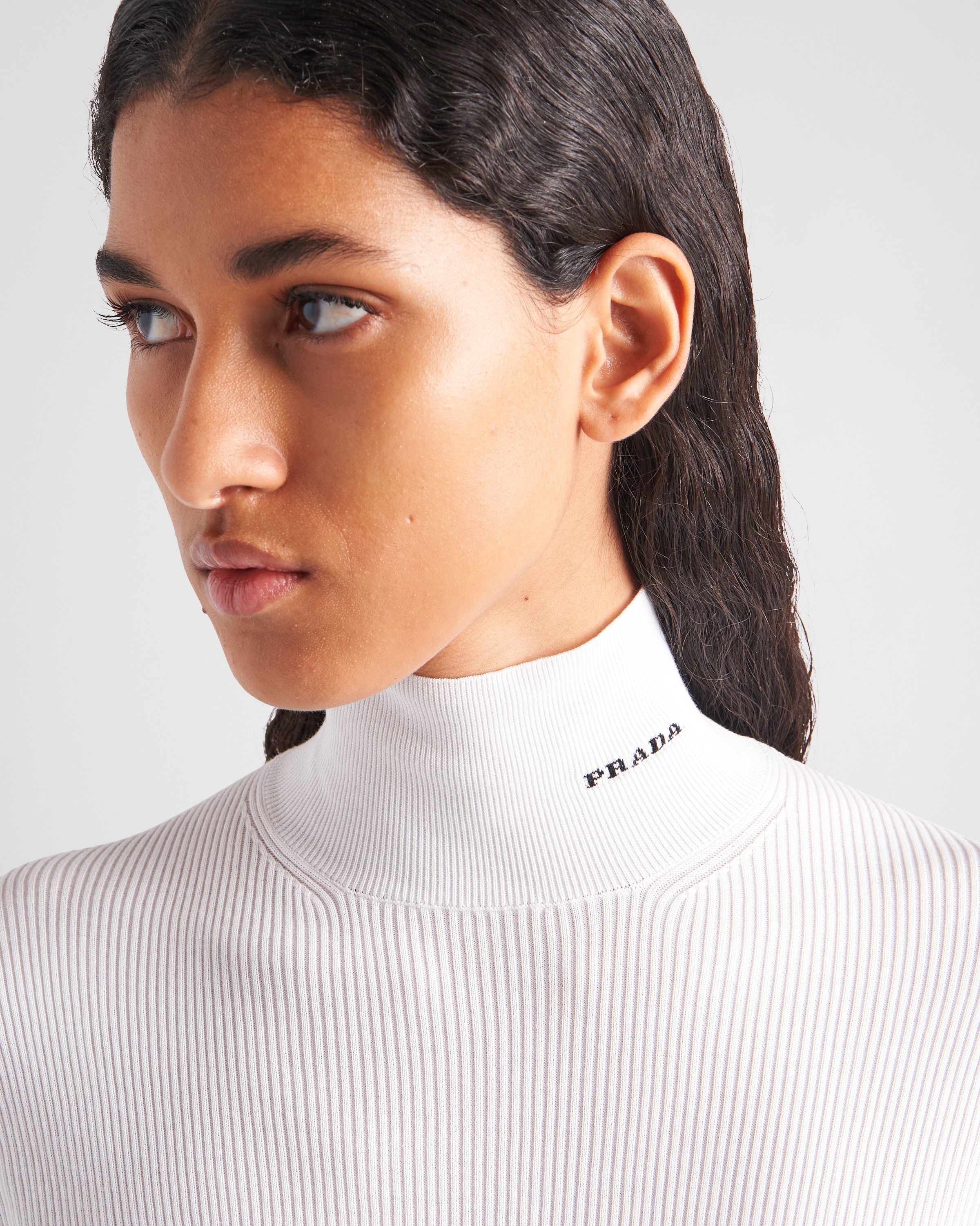 Cotton turtleneck sweater - 4