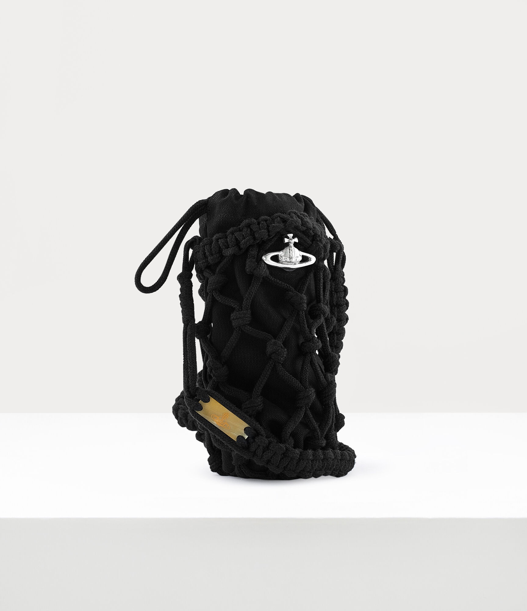 BOTTLE MACRAME BOTTLE BAG - 2
