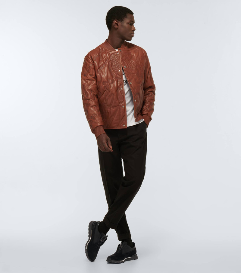 Berluti Fast Track suede sneakers outlook