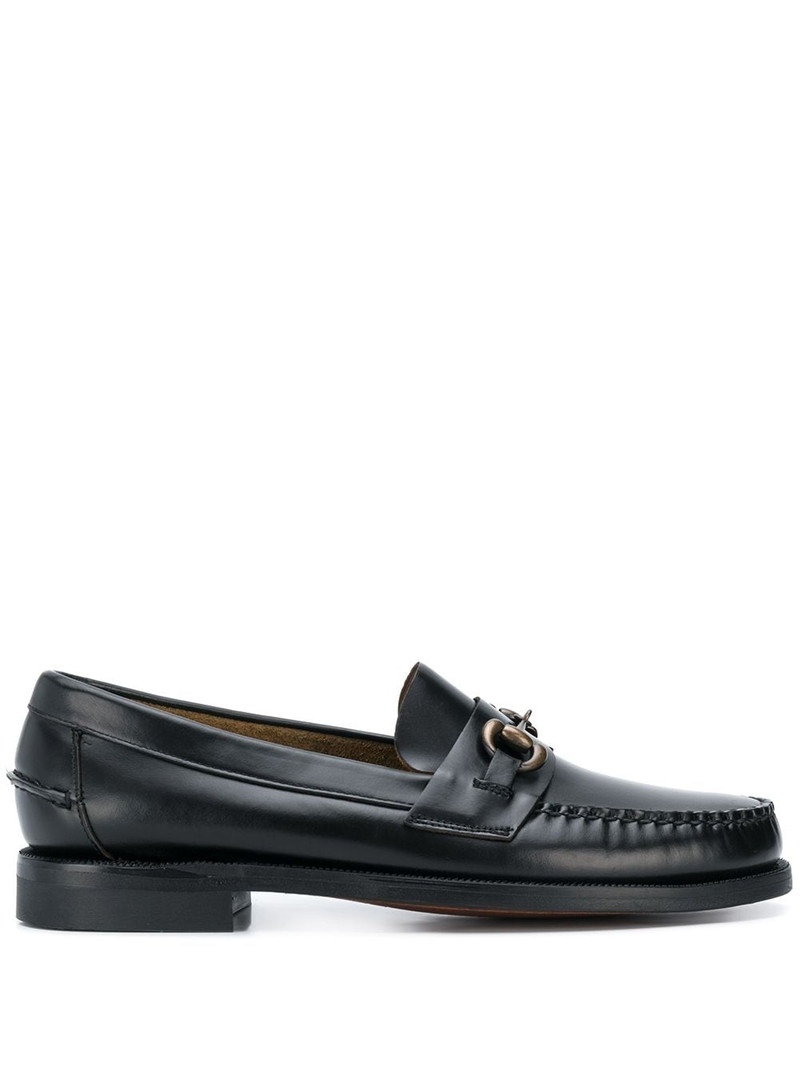 horse-bit embellished loafers 1
