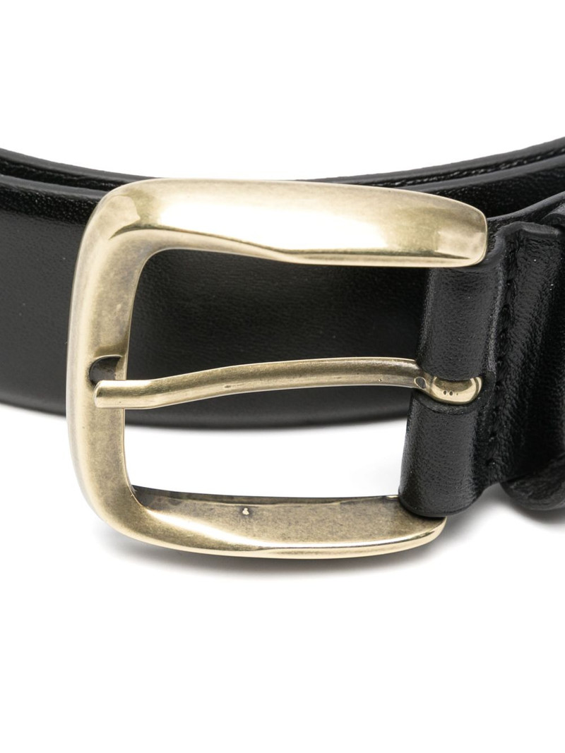 Aspesi buckle leather belt outlook