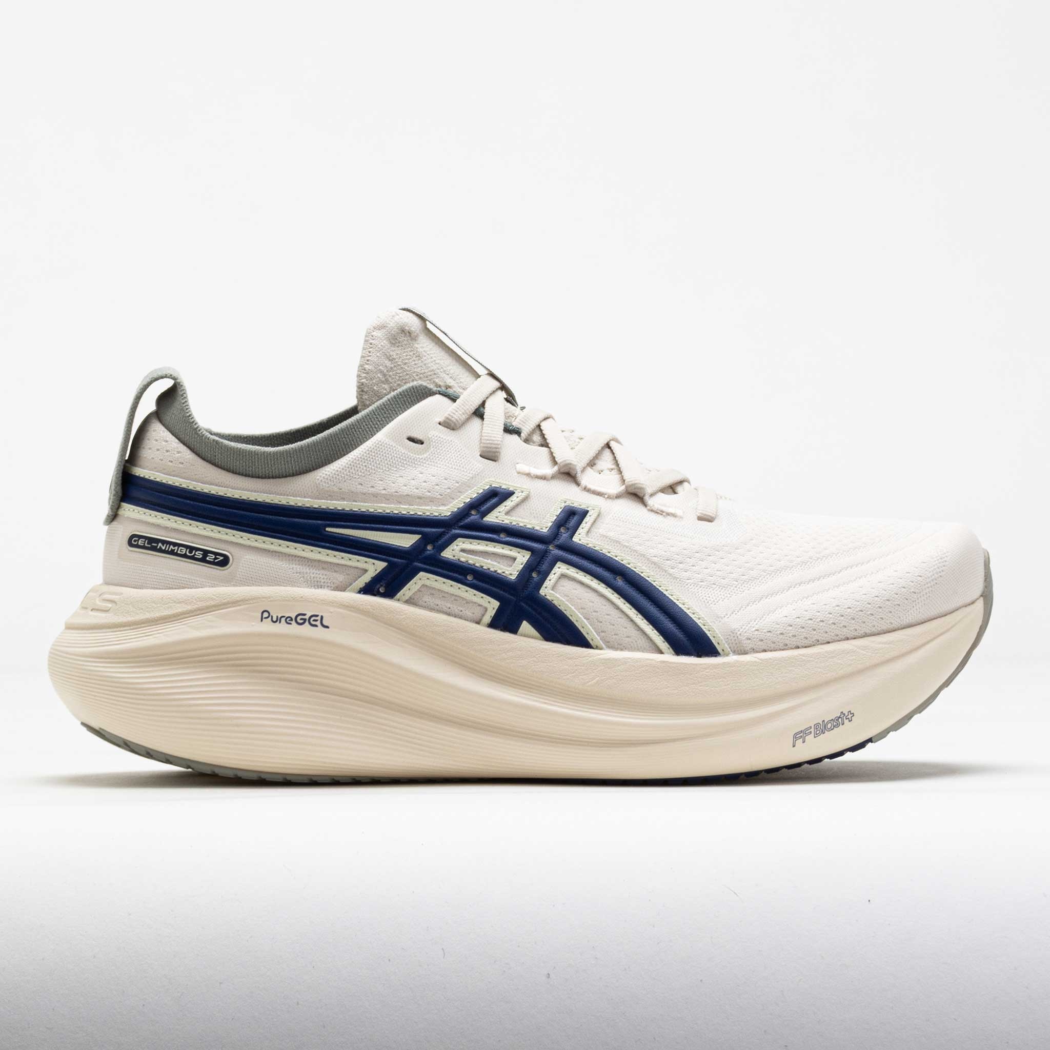 ASICS GEL-Nimbus 27 ASICS Track Club Men's Birch/Indigo Blue - 1