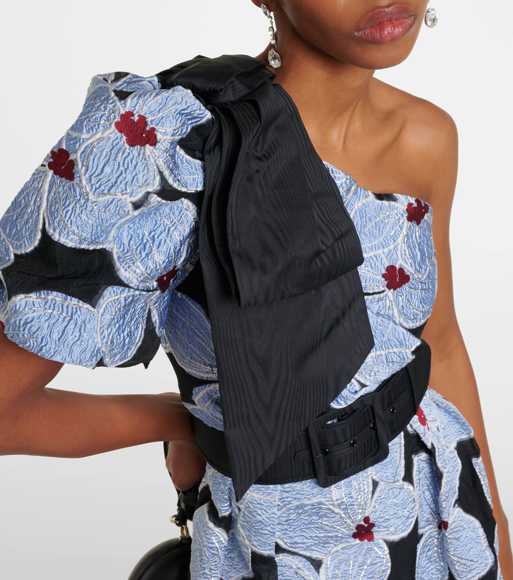 Georgina floral brocade gown - 4