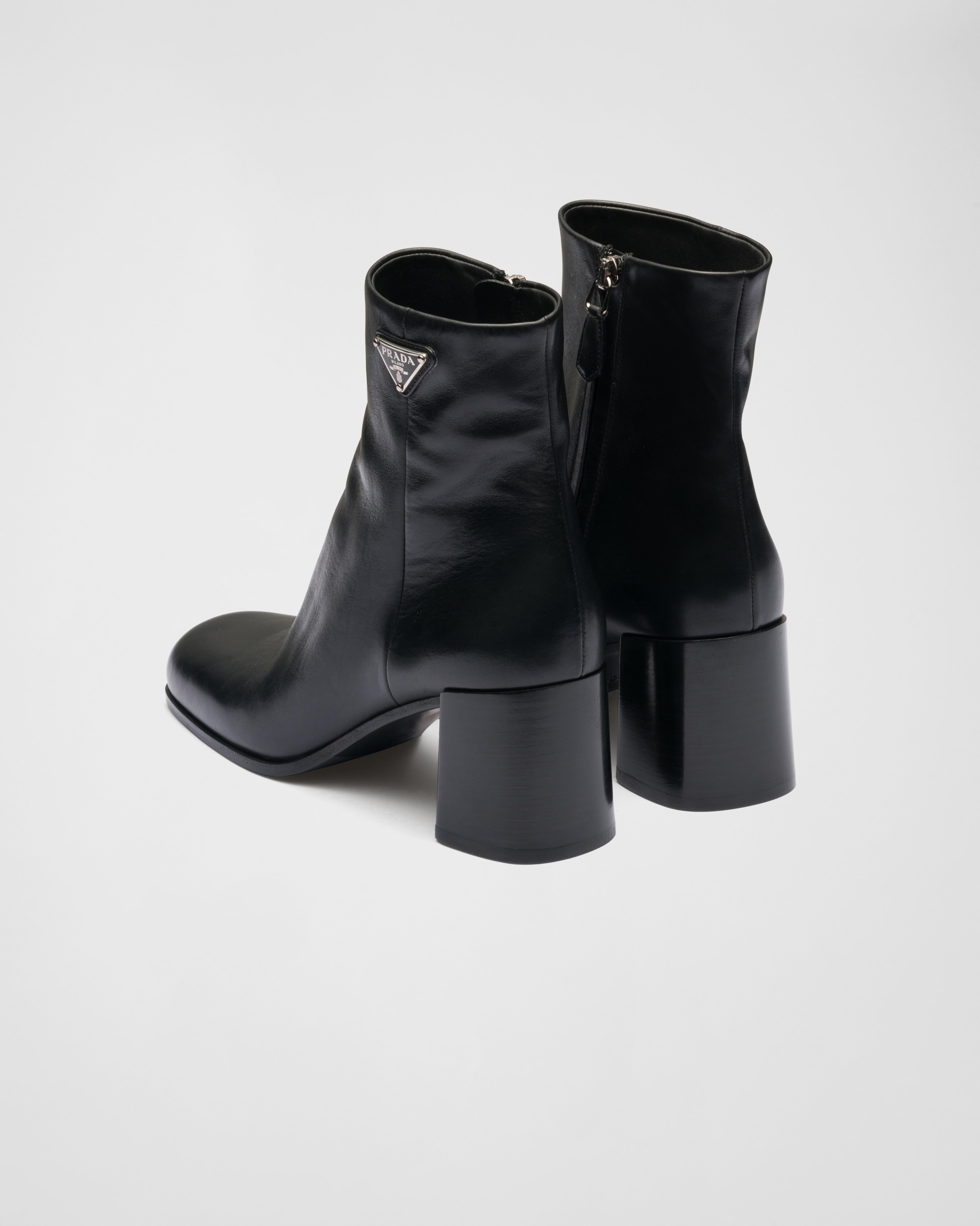 Leather booties - 4