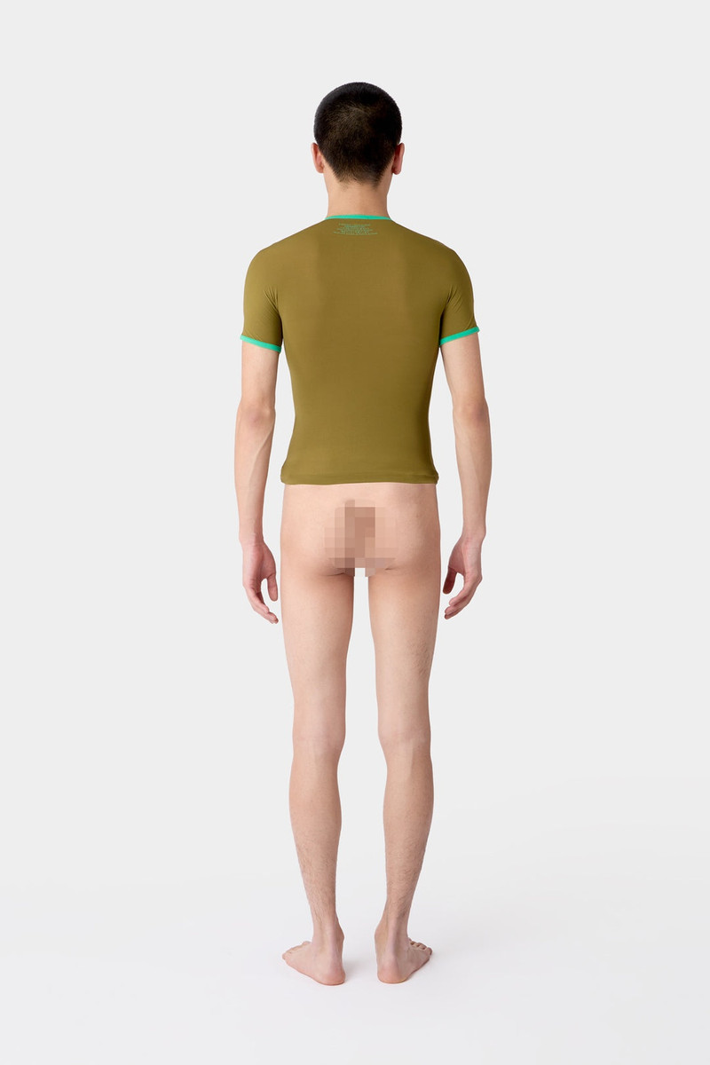 SUPER STRETCH T-SHIRT / olive green 7