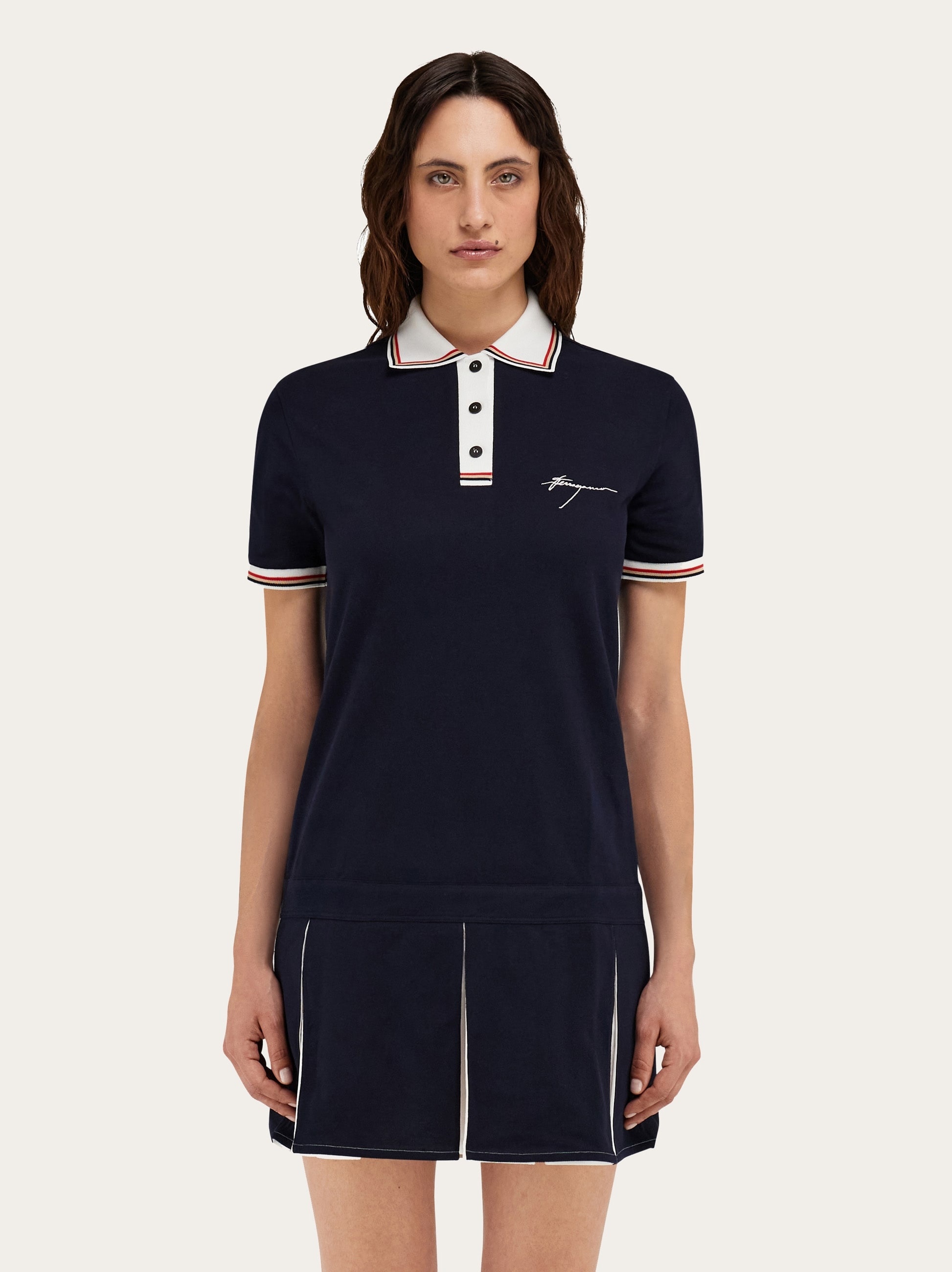 Cotton polo shirt dress - 2