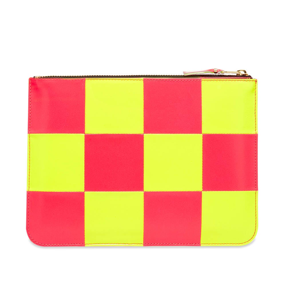 Comme des Garcons Sa5100Fs Fluo Squares Zip Wallet - 2