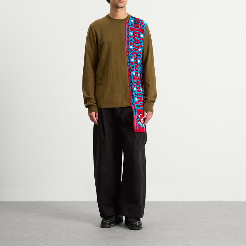 Comme des Garçons SHIRT Comme des Garçons Shirt Football Scarf Knit outlook