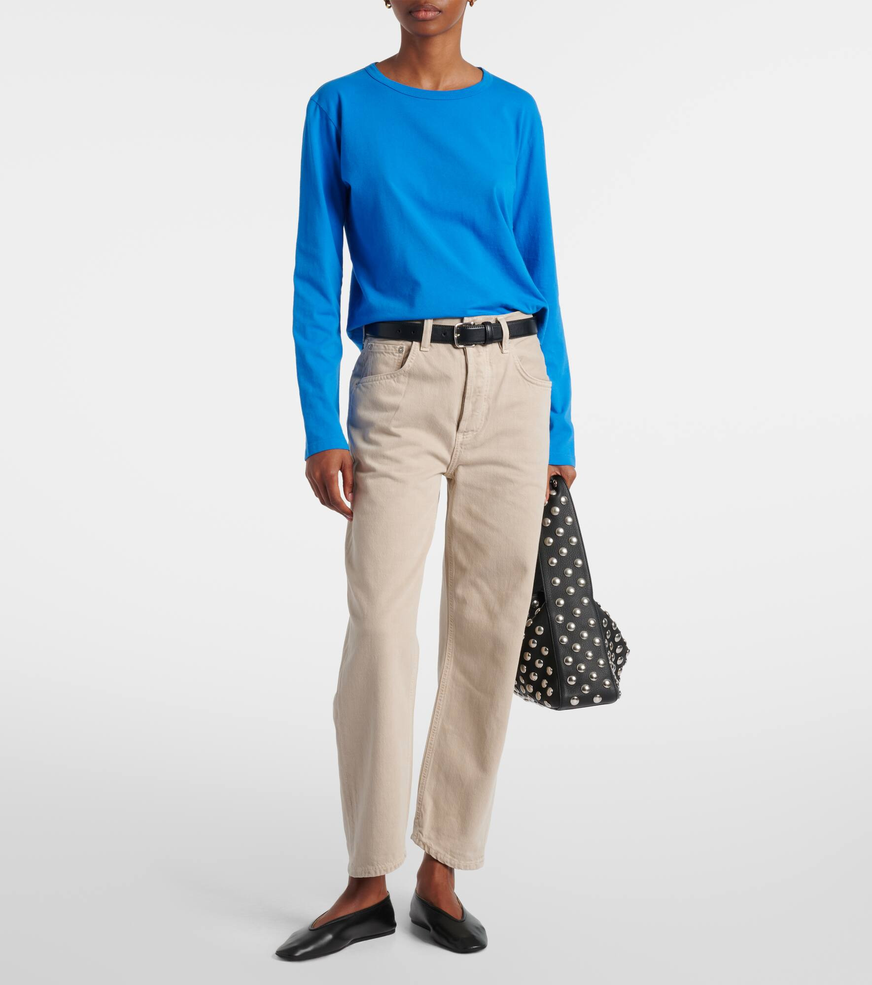 Dahlia mid-rise barrel-leg jeans - 2