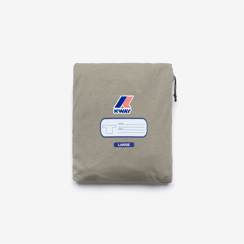 K-WAY LEONIDE SCATTERED LETTERING outlook