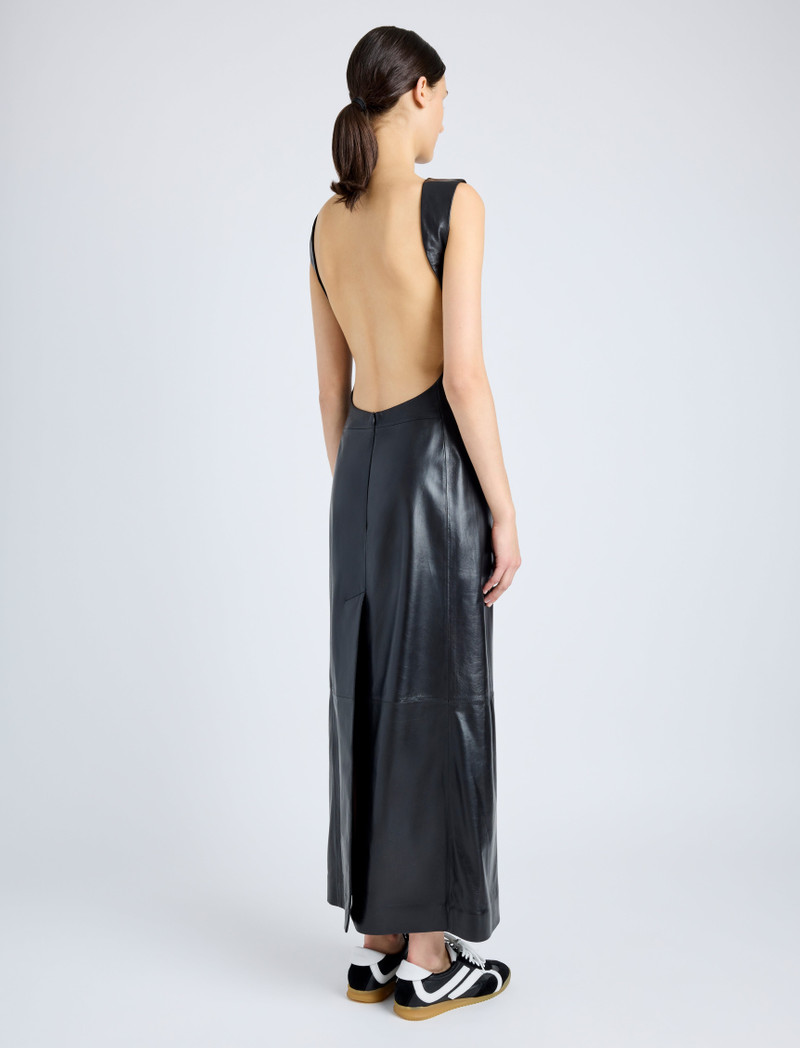 Ellery Dress in Leather 4
