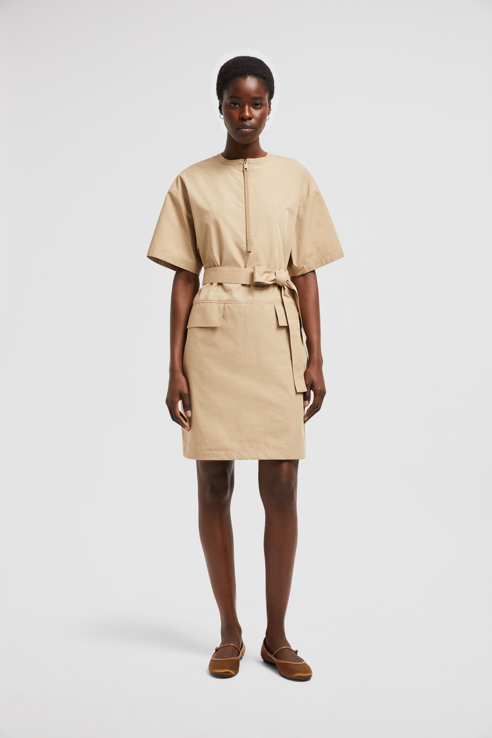 Belted Mini Dress - 3