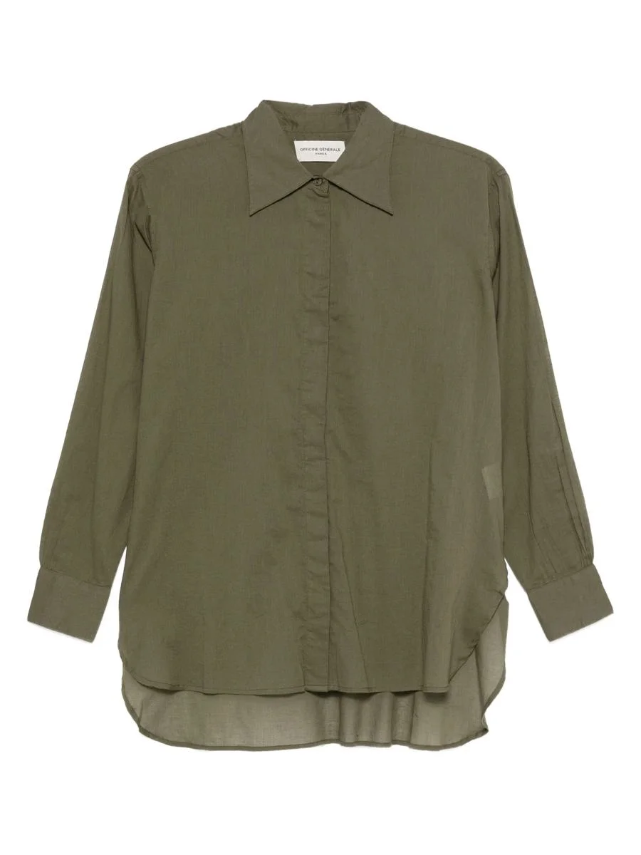 Officine Générale Augustine Piedye Cot Voile Clothing - 1