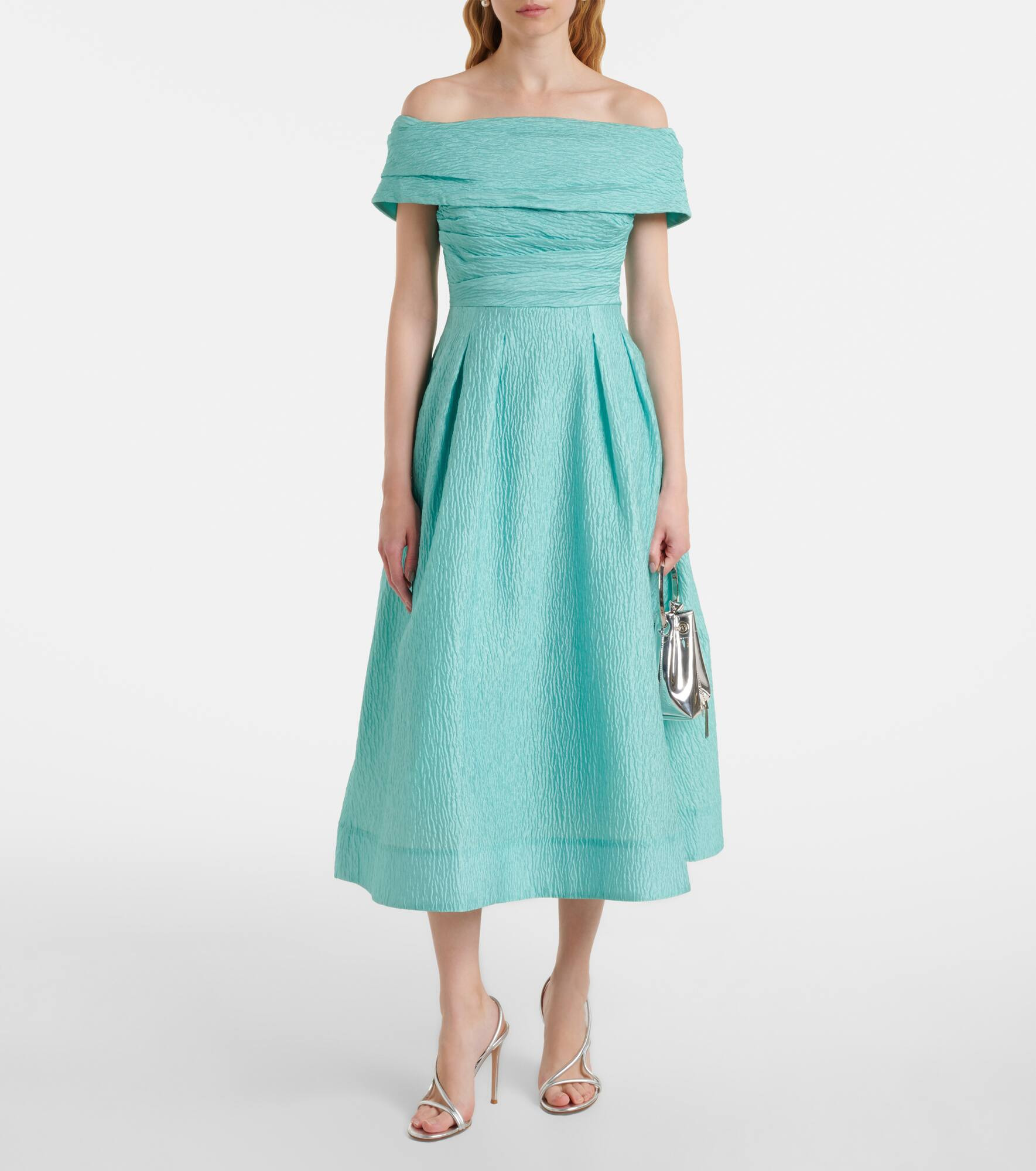Adalyn off-shoulder midi dress - 2