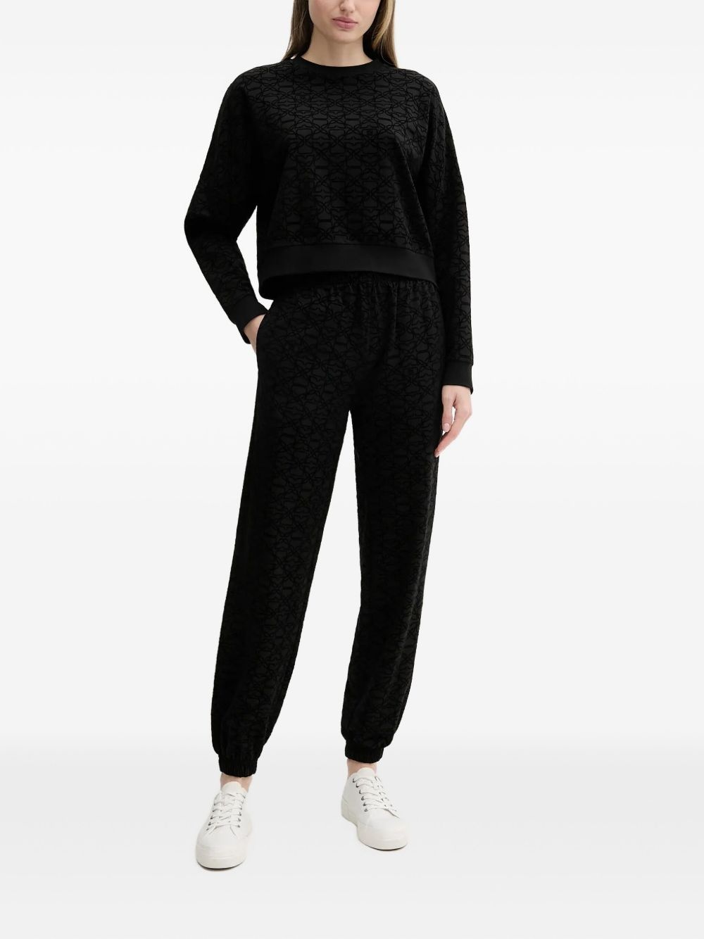 Lokky embossed-pattern top - 2