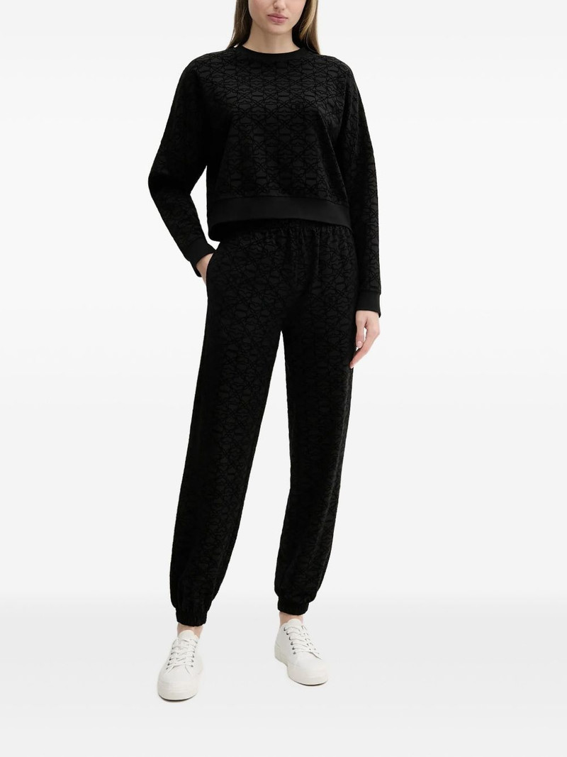 HUGO Lokky embossed-pattern top outlook