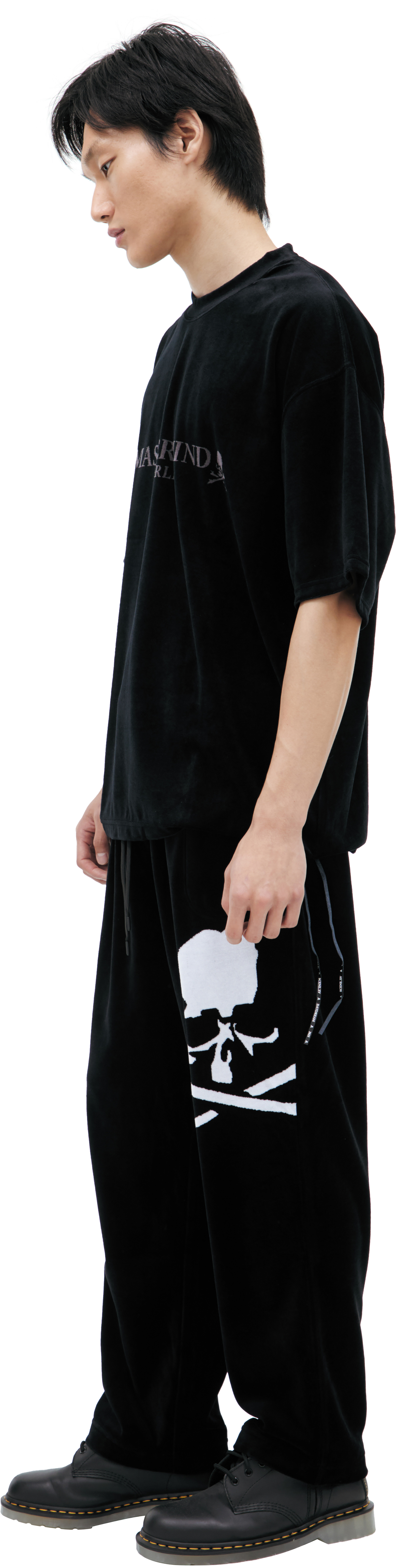 VELOUR LOGO T-SHIRT - 2