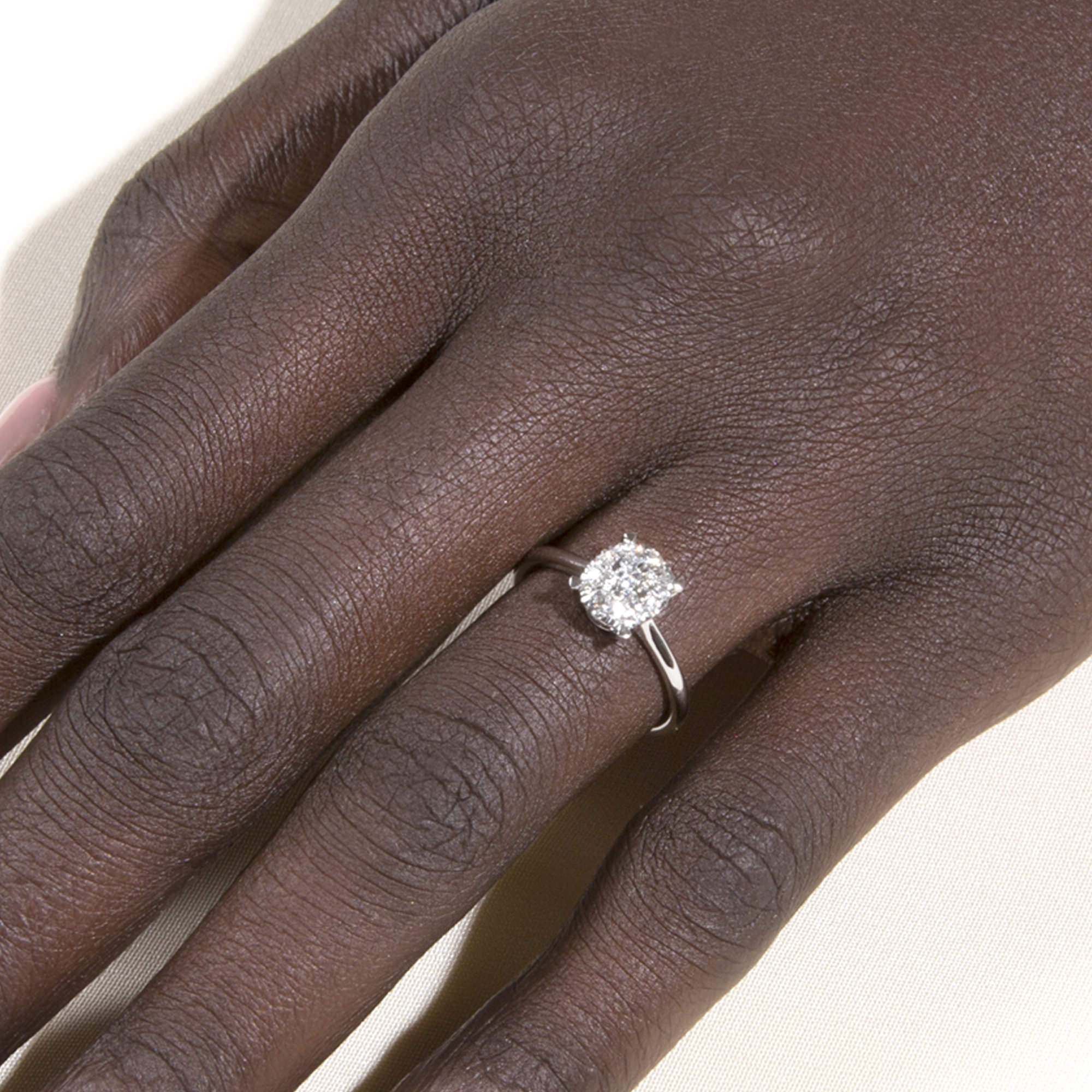 The Sophia Ring in White Gold - 2