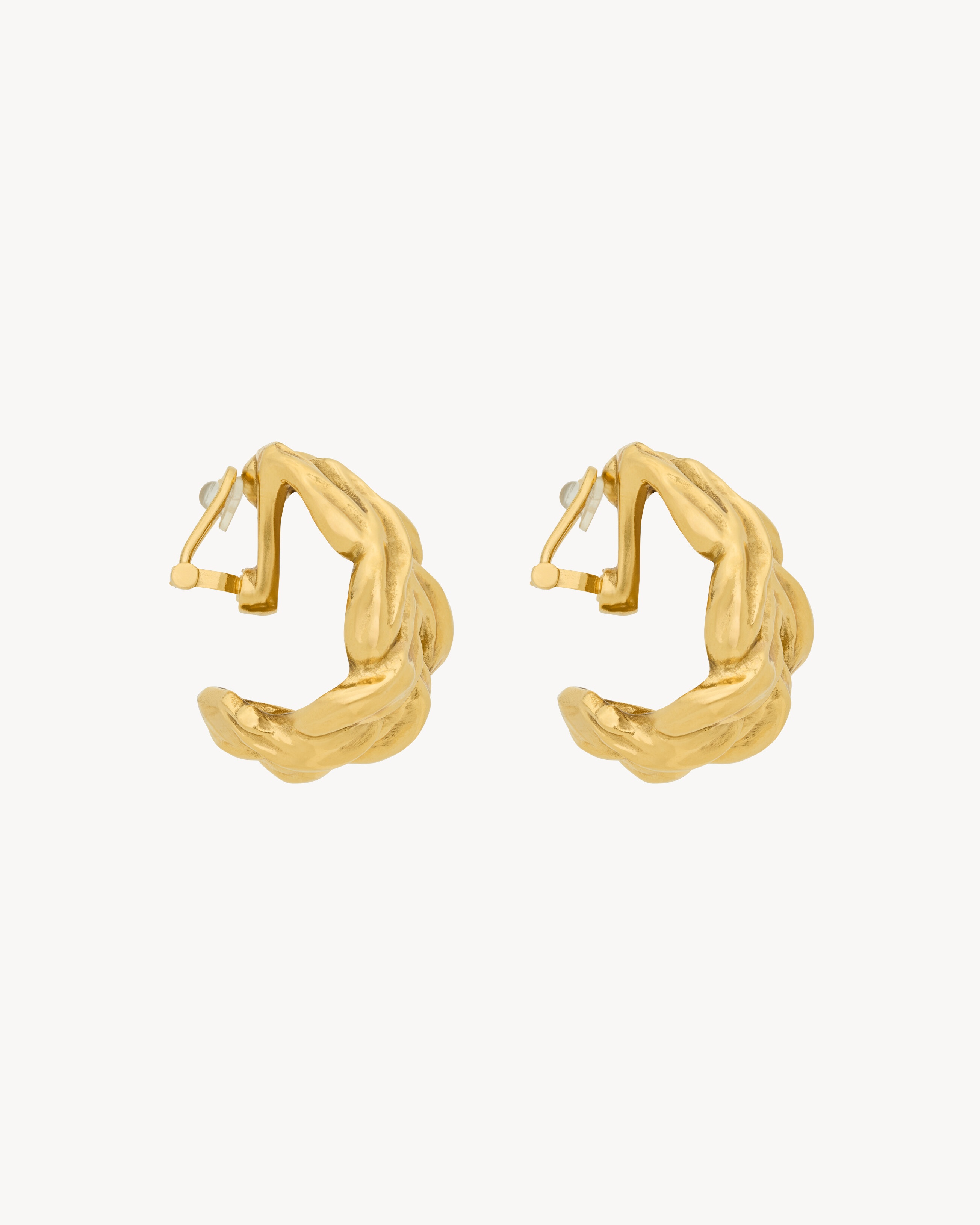 WHEAT CHAIN EARRINGS IN METAL - 4