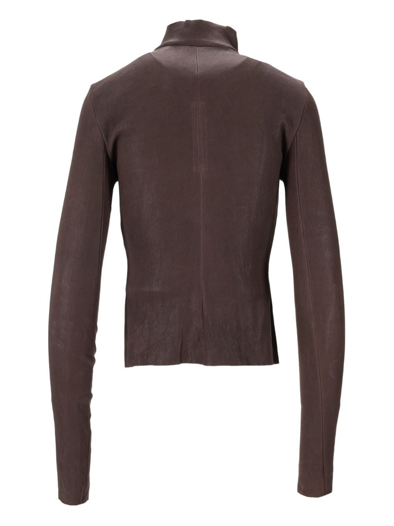 Rick Owens Gary leather jacket outlook