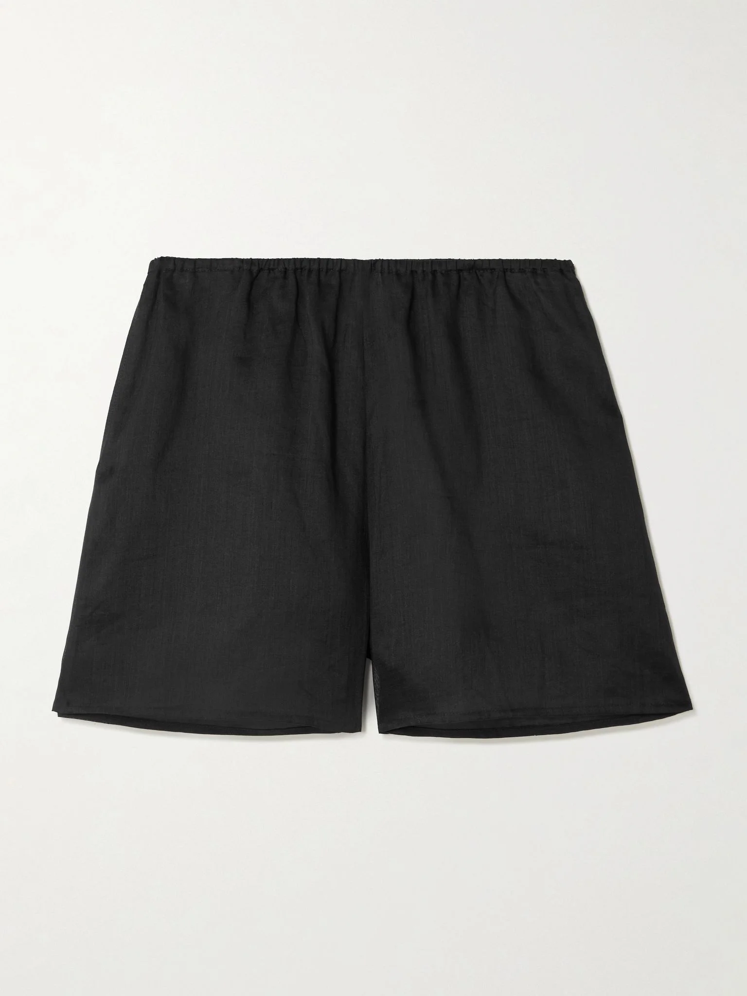Ramie shorts Black - 1