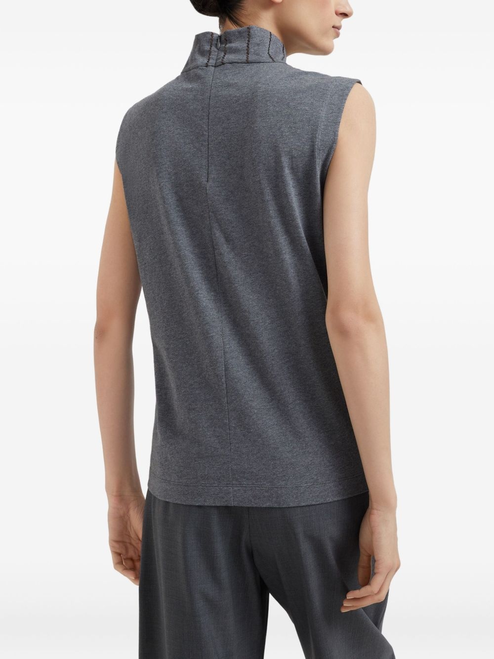 sequin-embellished top - 4