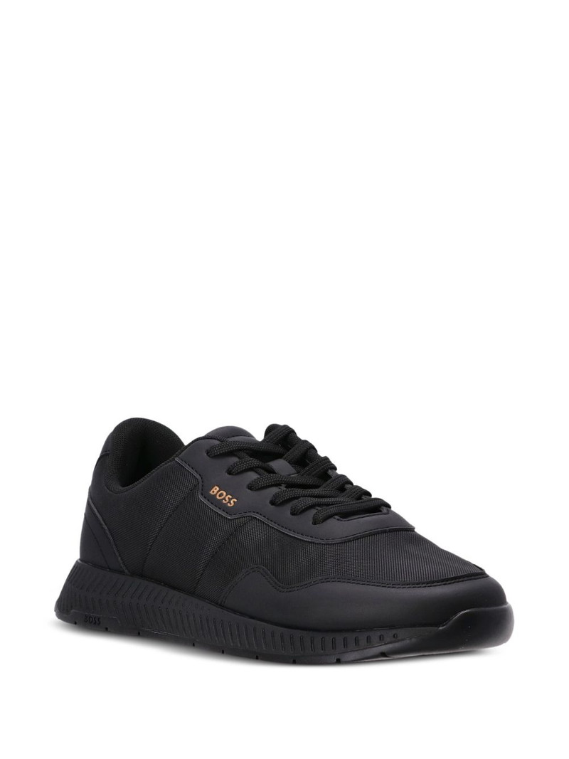 BOSS TTNM EVO ridged-sole sneakers outlook