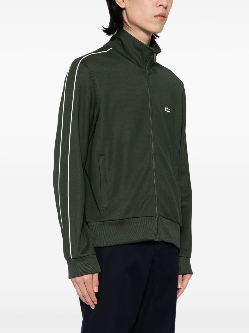 Paris piqué zipped track jacket - 3