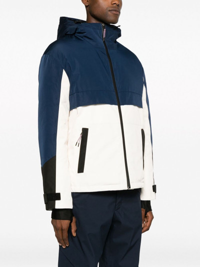 Yves Salomon logo-patch hooded jacket outlook