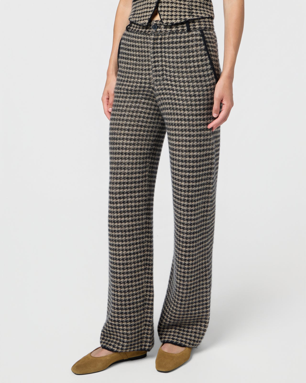 Houndstooth Tailored Trouser - 5