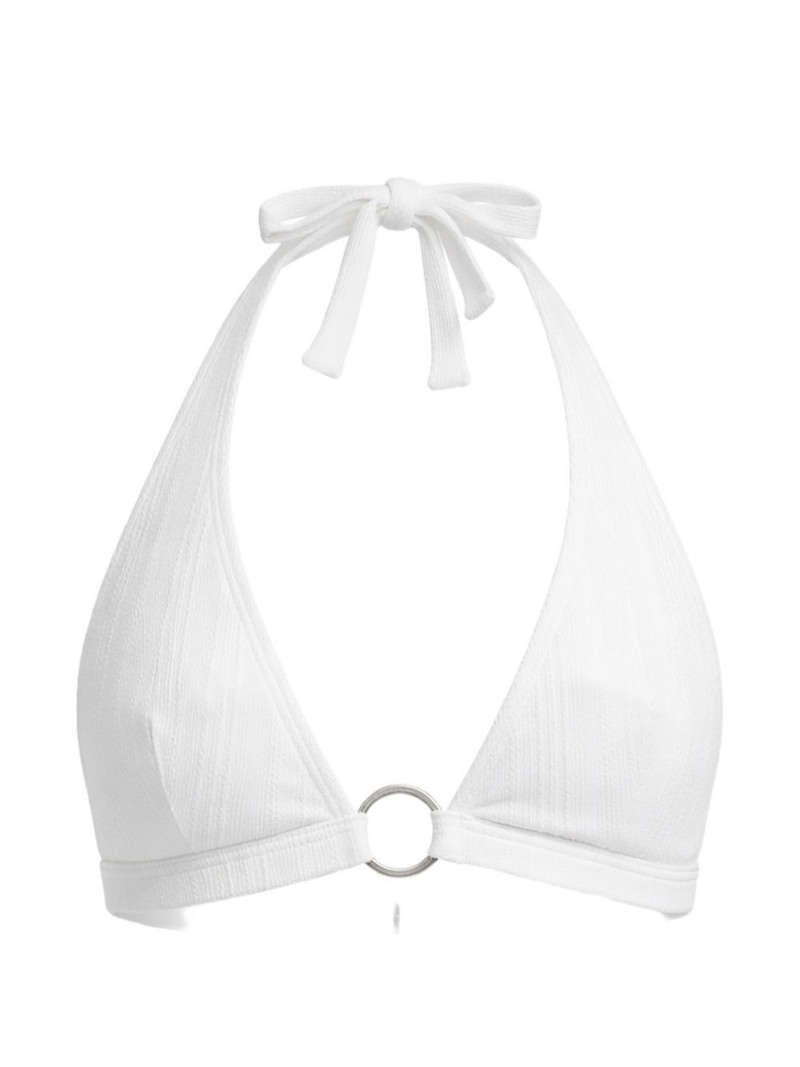 ring-detailing bikini top 1