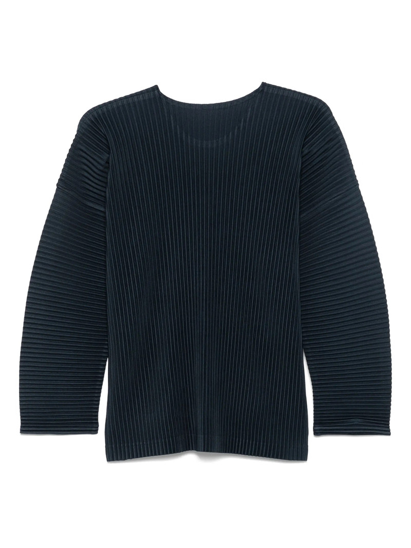 ISSEY MIYAKE MC JANUARY LONG-SLEEVE SHIRT - MIDNIGHT BLUE outlook