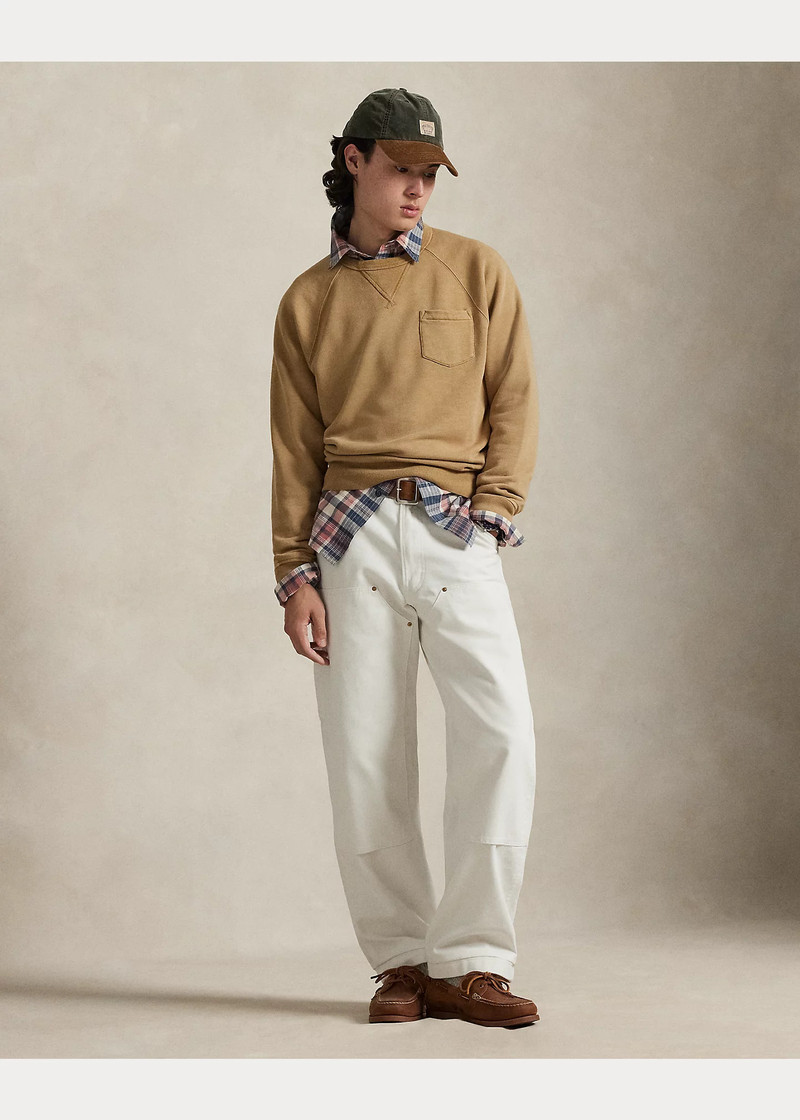 Garment-Dyed Fleece Sweatshirt 3
