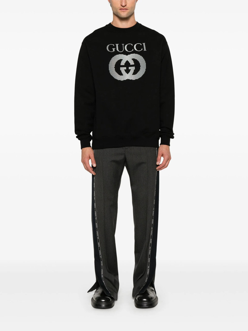 GUCCI Interlocking G-appliqué Sweatshirt outlook