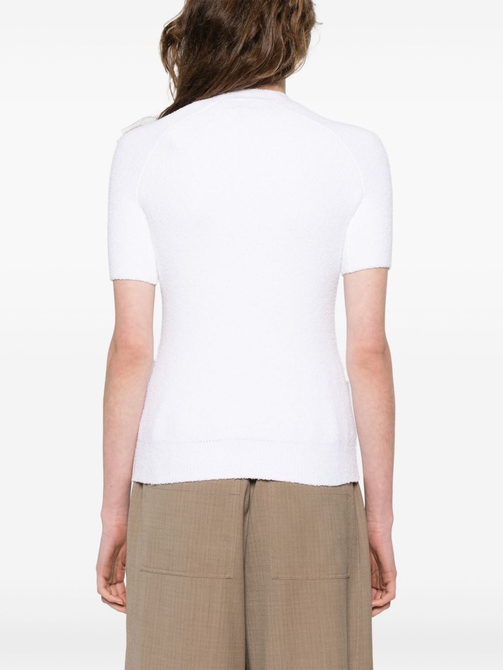 terry knit T-shirt - 4