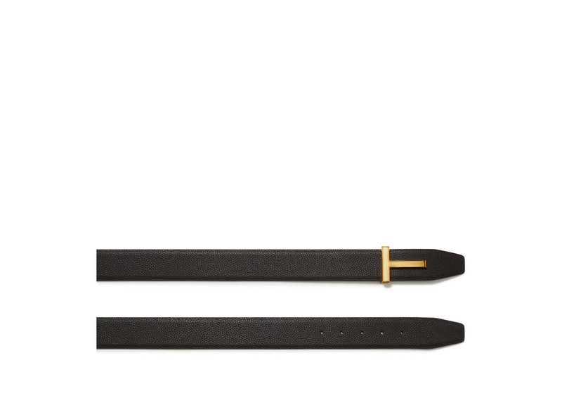 TOM FORD SOFT GRAIN LEATHER RIDGE T BELT outlook