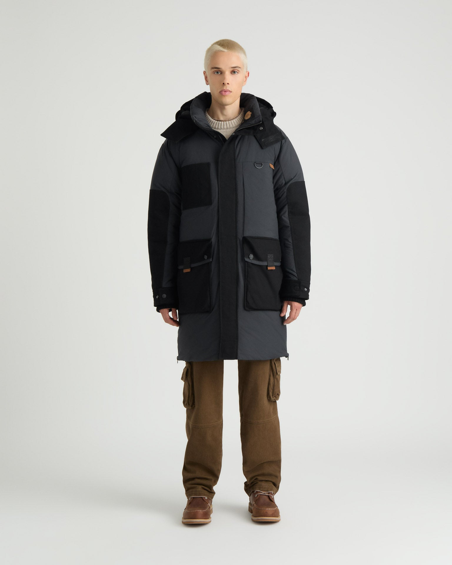 Condor Mixed Media Parka Puffer - 3