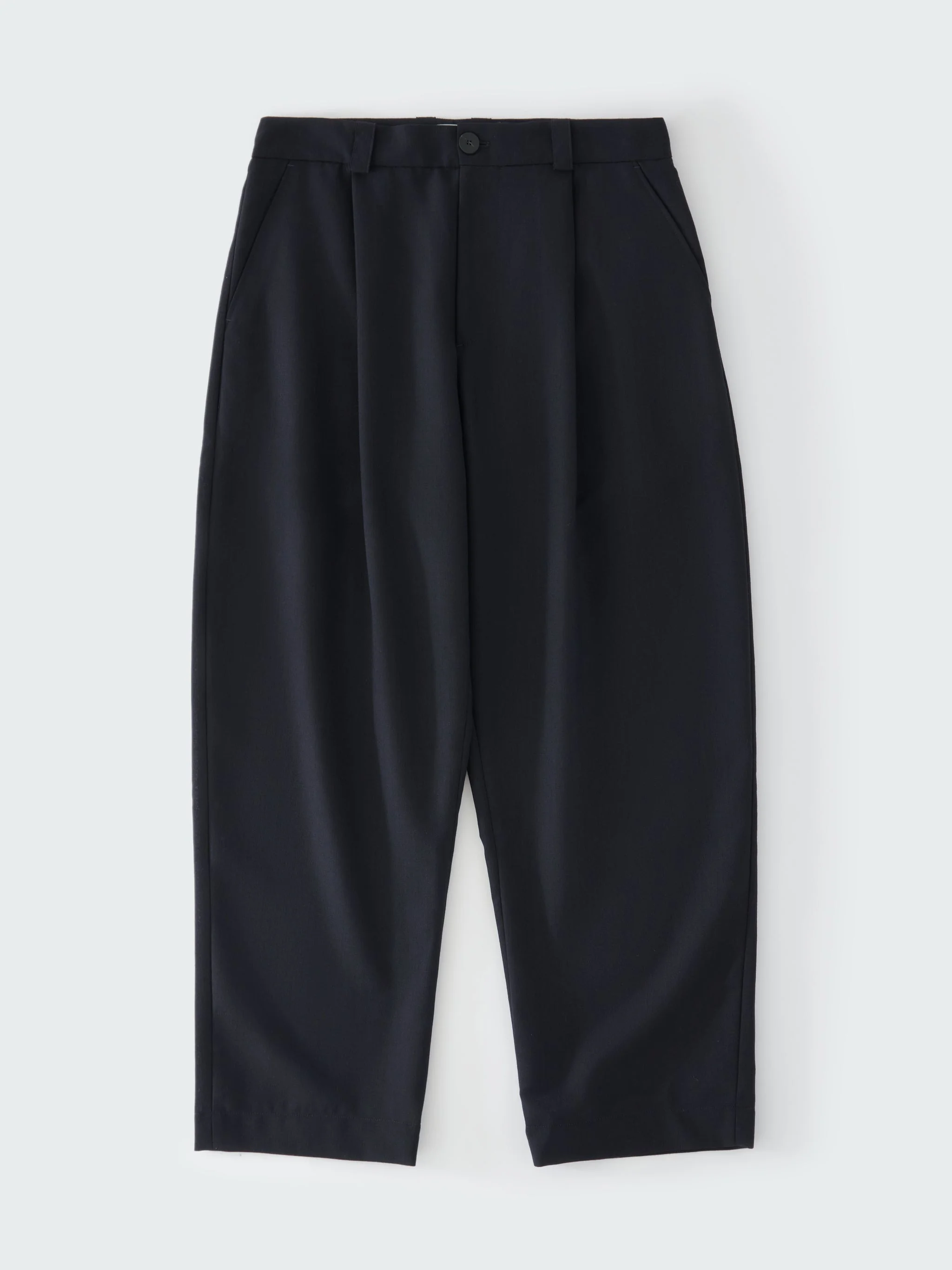 Tuck Tropical Wool Pant - 1